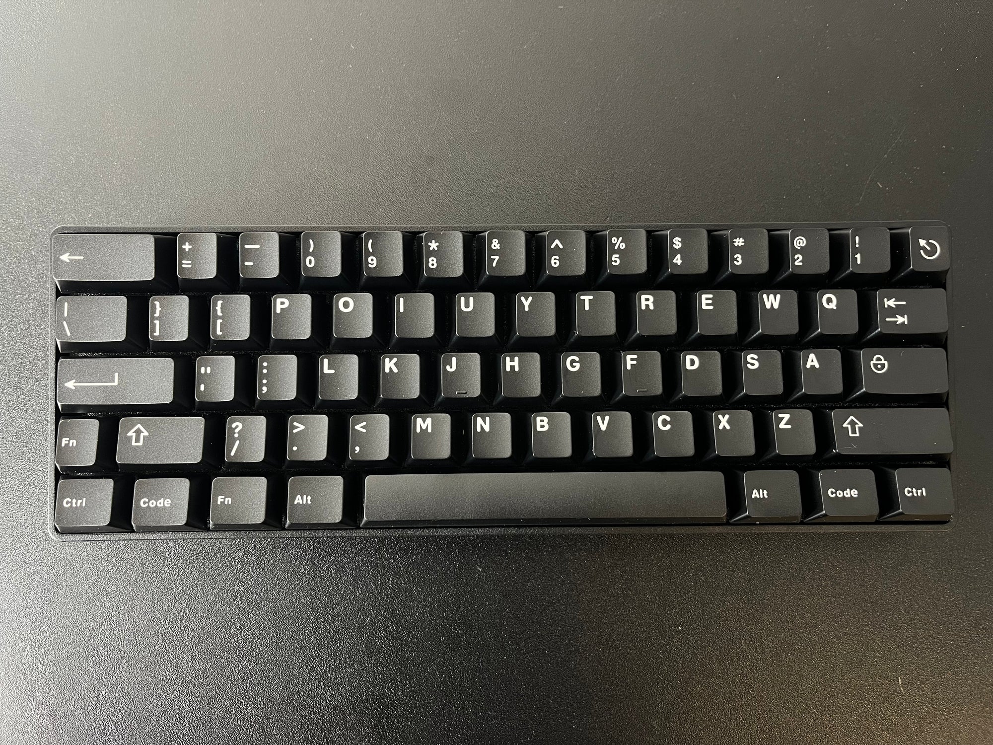WTF60 Mirrored 60% Keyboard