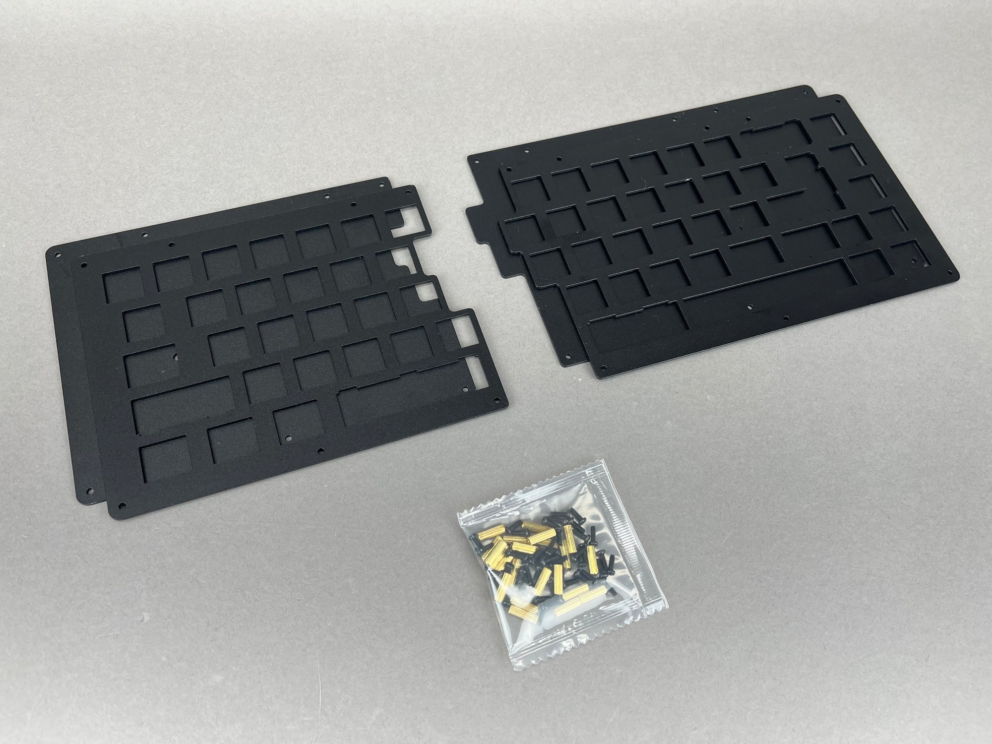 Quefrency Black Aluminum Plates