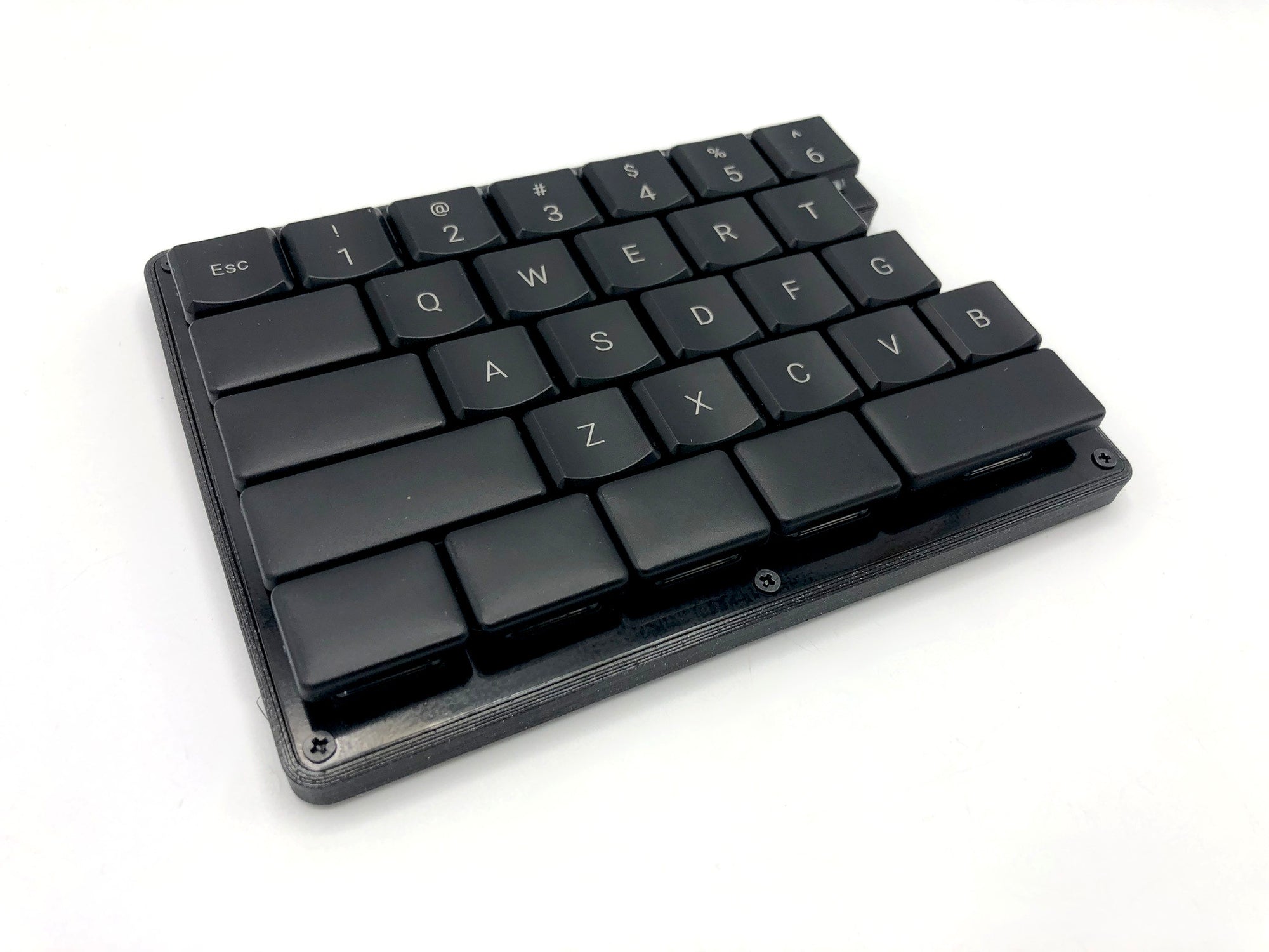 Left half of a Cepstrum keyboard without the macro section.