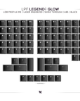 LPF Legend Glow MX Keycap Set