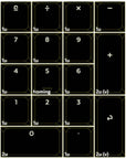 LPF Glow Numpad Keycaps
