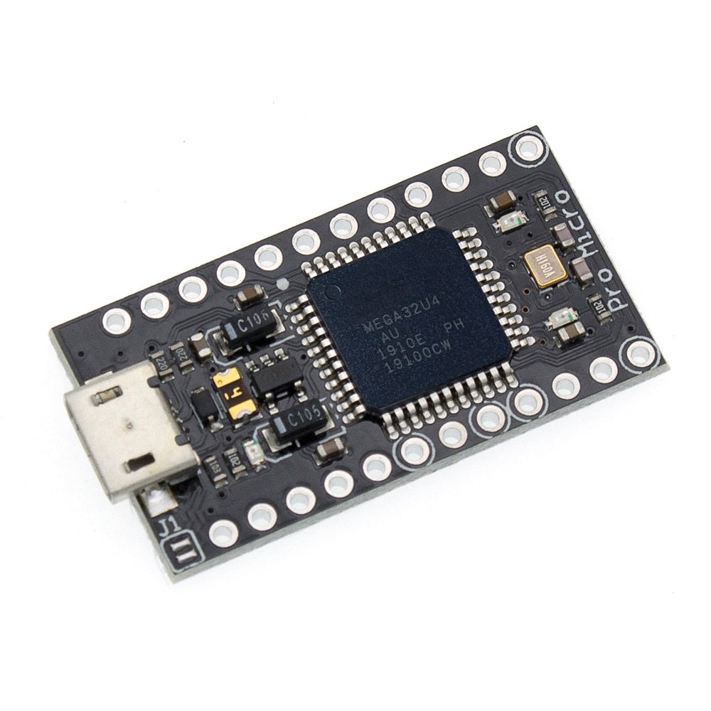 Pro Micro (Micro-USB) - 5V/16MHz - Arduino-compatible ATmega32U4