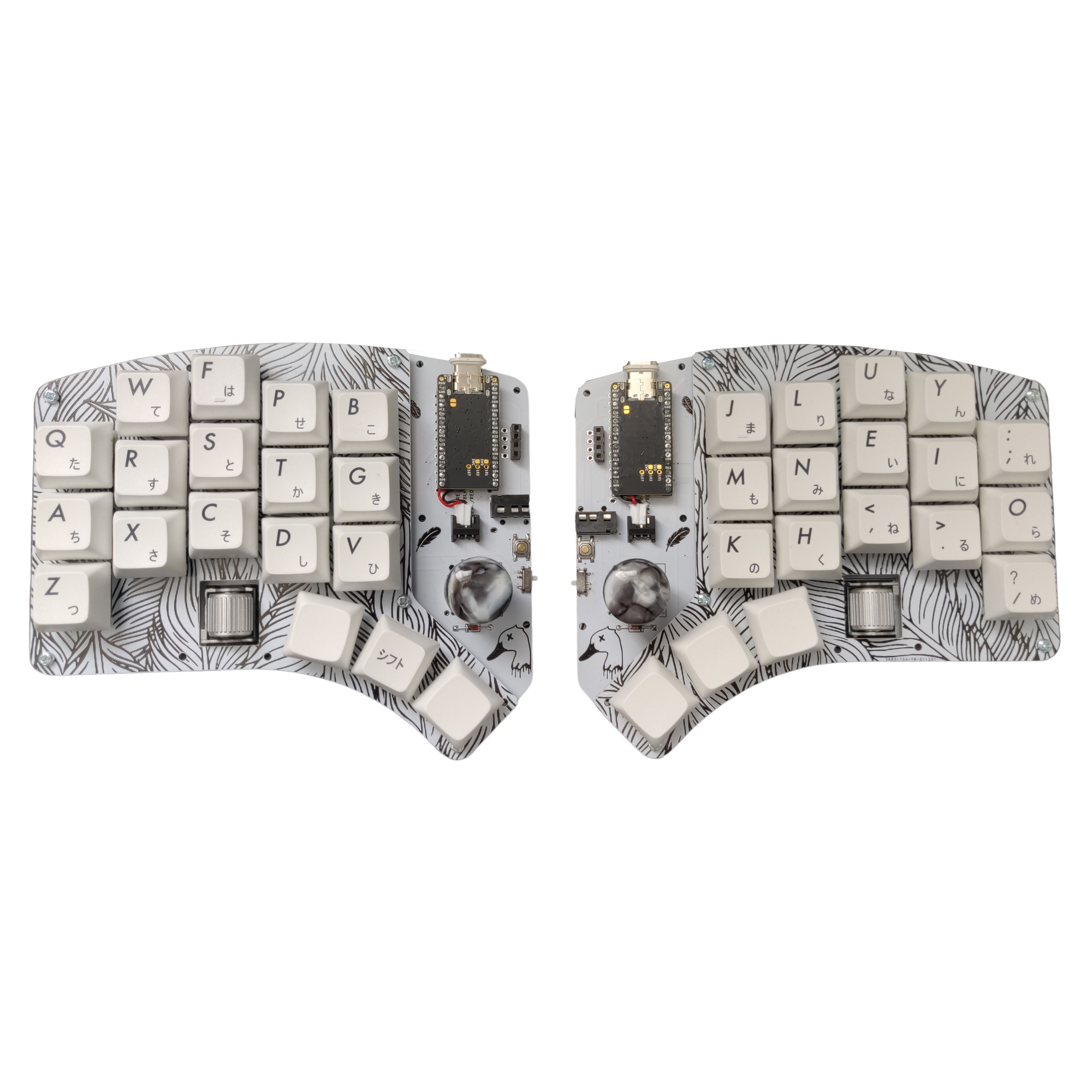 Waterfowl 36-Key Split Keyboard Kit