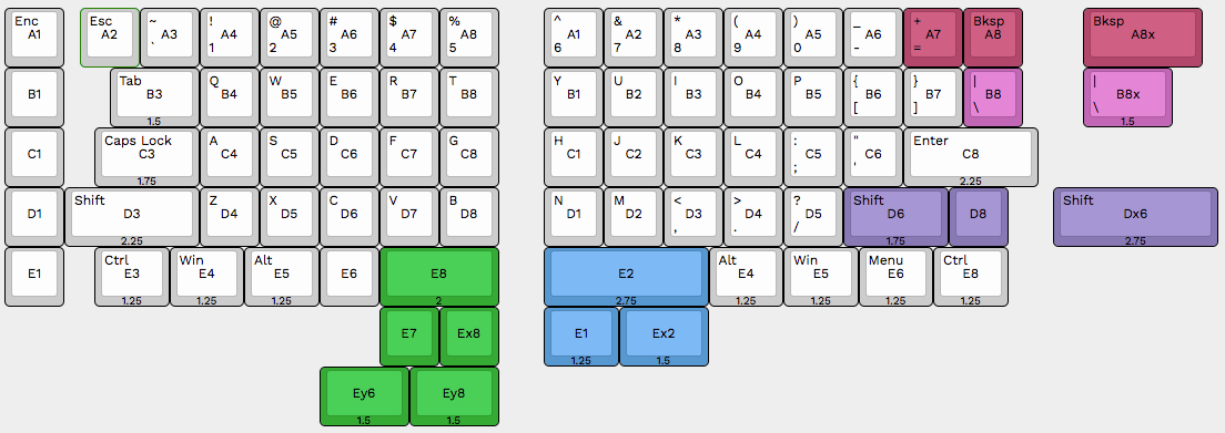 FoldKB Keyboard - Pre-Built Ortholinear