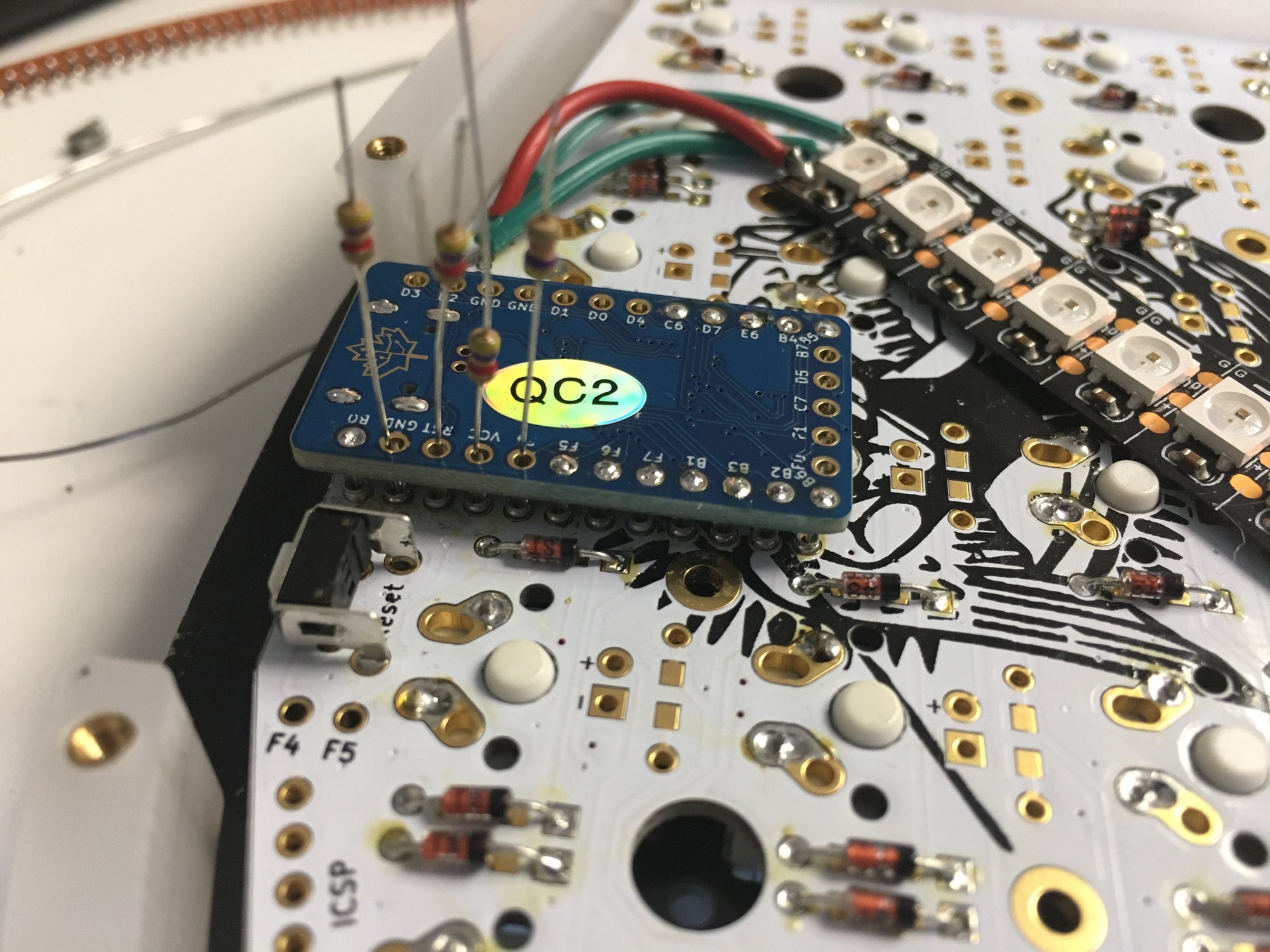 Peel-A-Way Sockets for Pro Micros