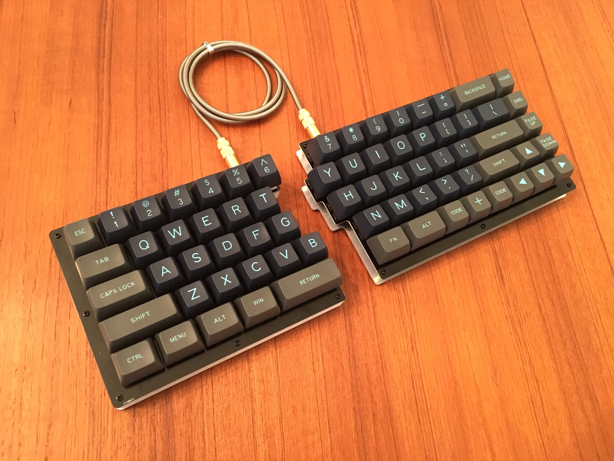 Quefrency Rev. 1 - 60%/65% Split Staggered Keyboard