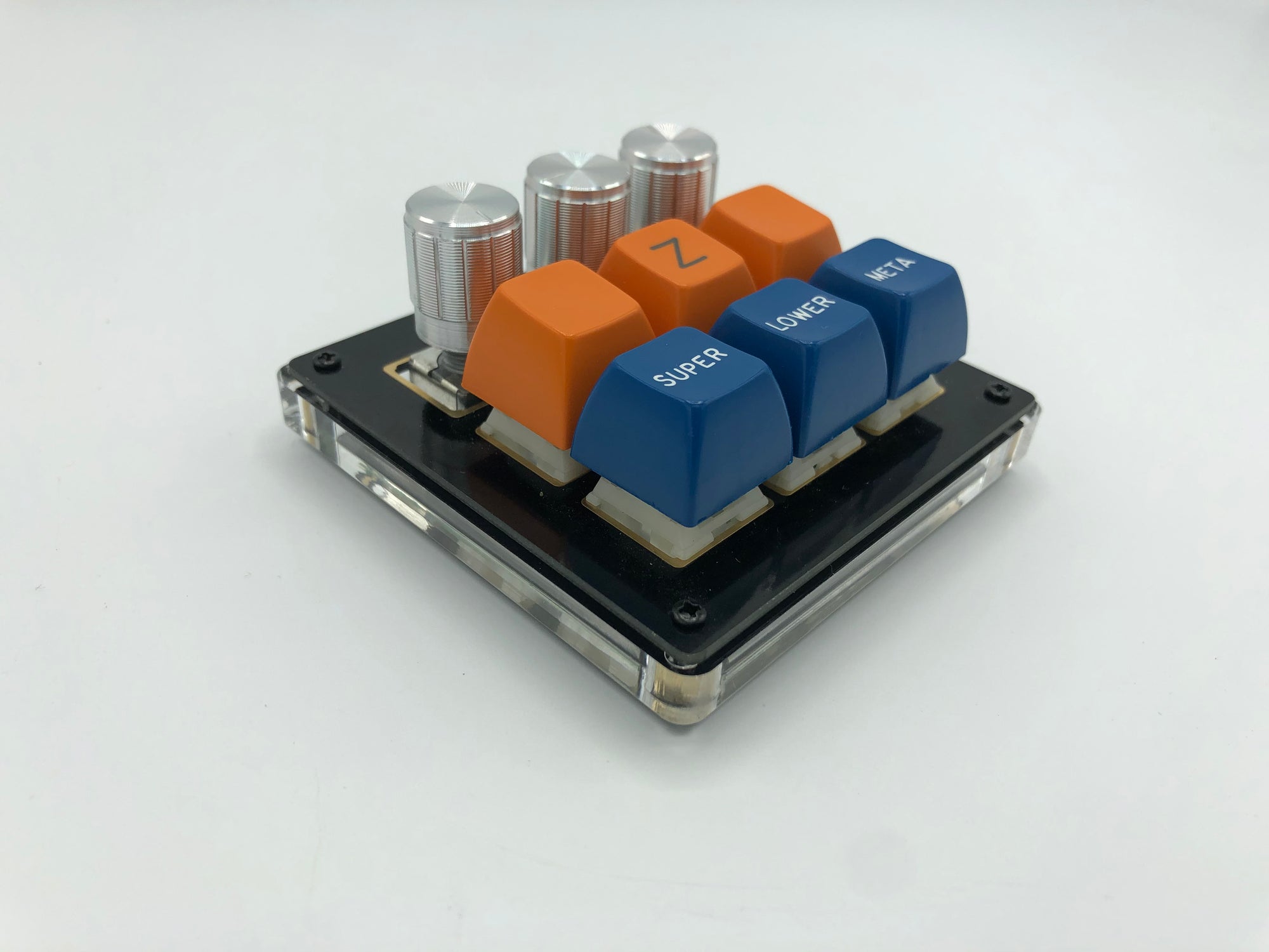 BDN9 Rev. 2 PCB - 3x3 9-key Macropad - Rotary Encoder and RGB