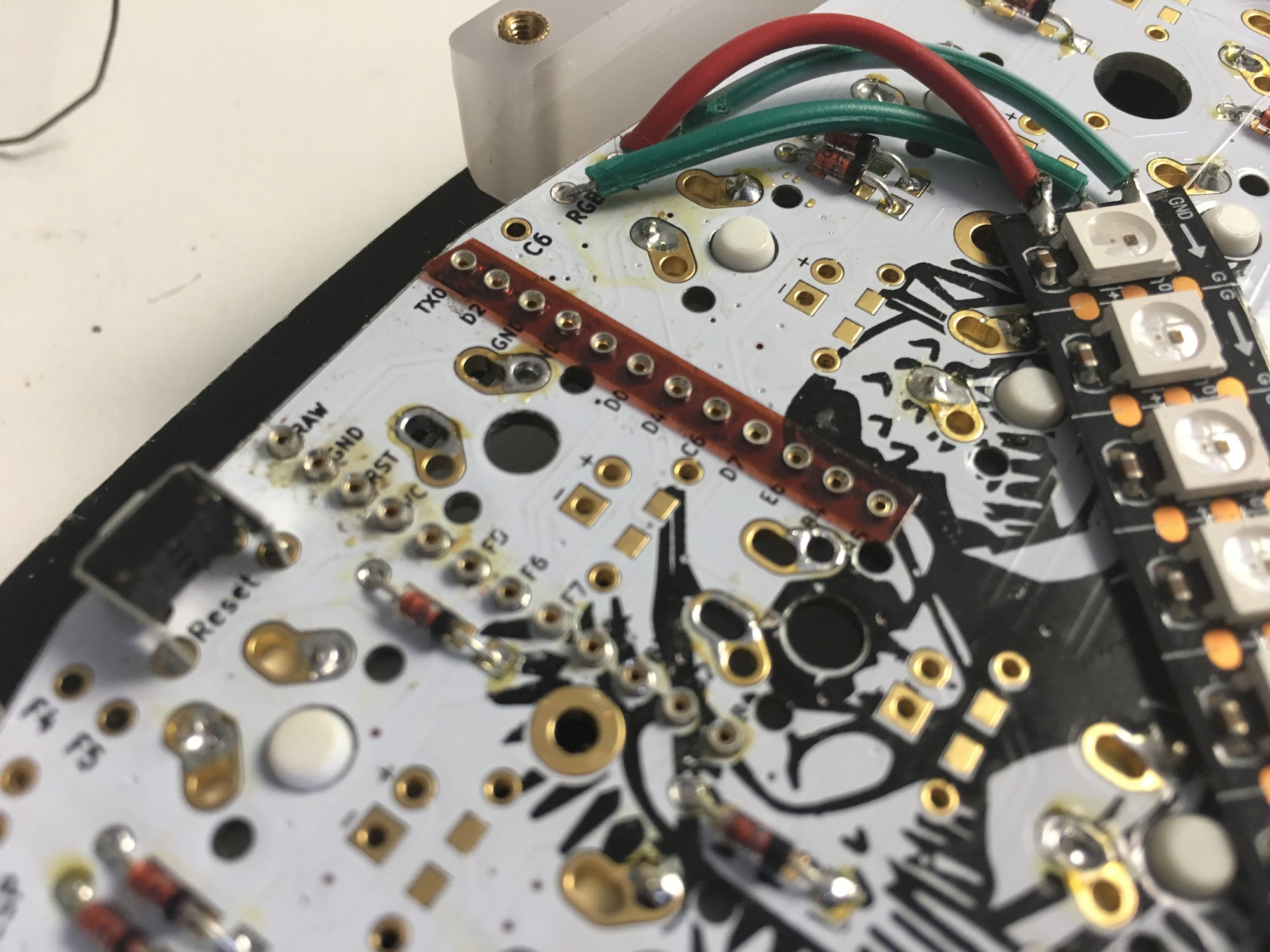 Peel-A-Way Sockets for Pro Micros