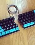 Quefrency Rev. 1 - 60%/65% Split Staggered Keyboard