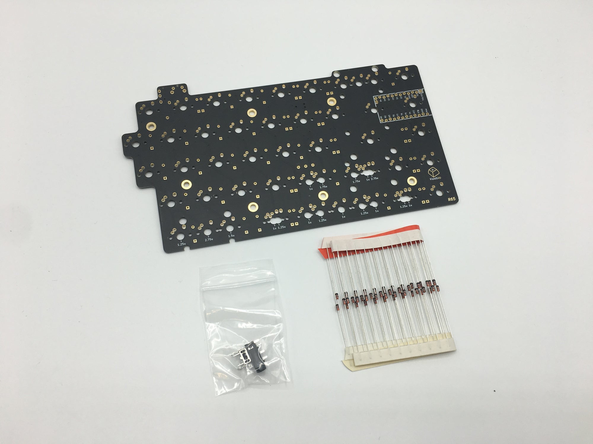 Quefrency Rev. 1 - 60%/65% Split Staggered Keyboard