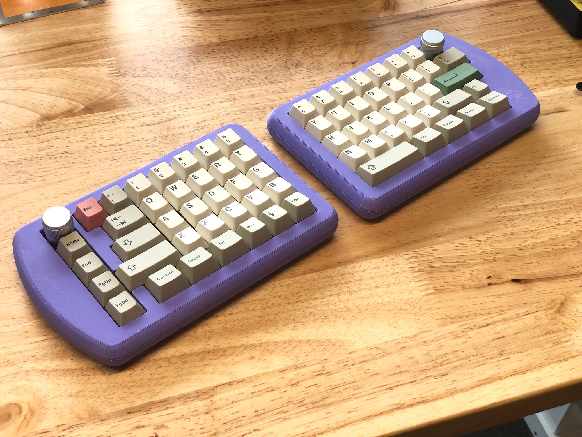 FoldKB - Ortholinear board using Standard Keyset - PCB Kit