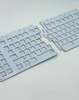 Sinc switch and bottom plates with macro section in white.