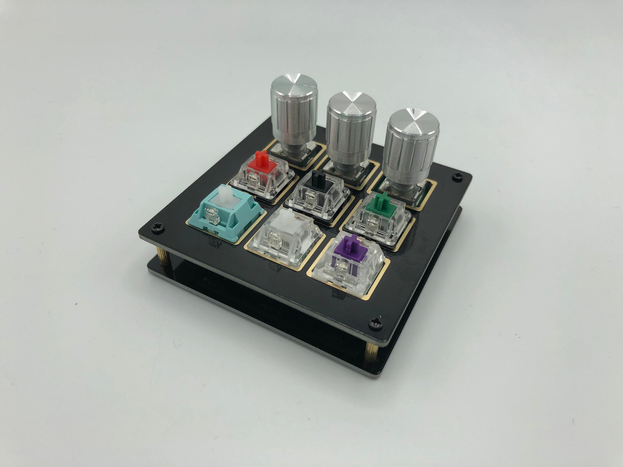 BDN9 Rev. 1 - 3x3 9-key Macropad - Rotary Encoder Support