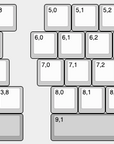 Quefrency Rev. 4 PCBs - Hotswap 65%/65XT Split Staggered Keyboard