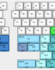 Quefrency Rev. 3 PCBs - 60%/65% Split Staggered Keyboard