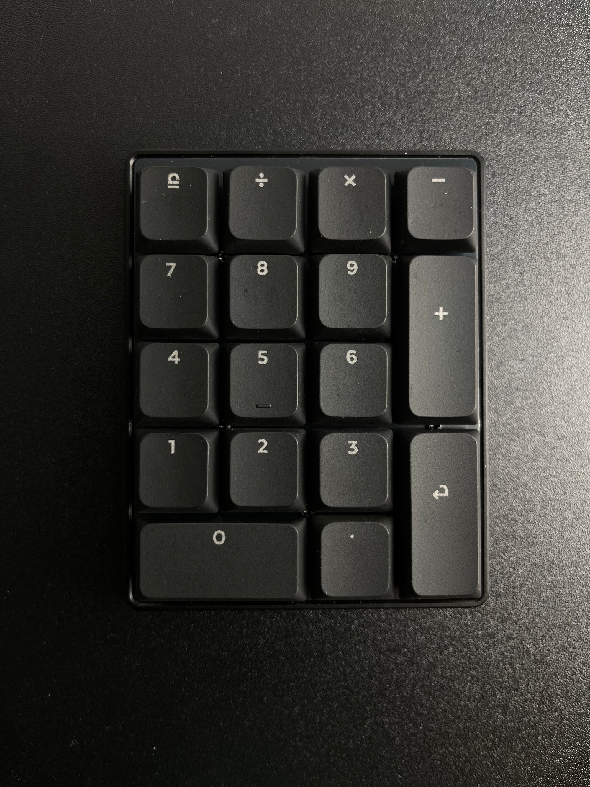 LPF Glow Numpad Keycaps