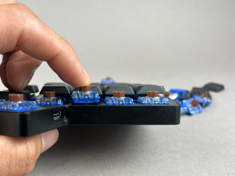Swap switches without soldering