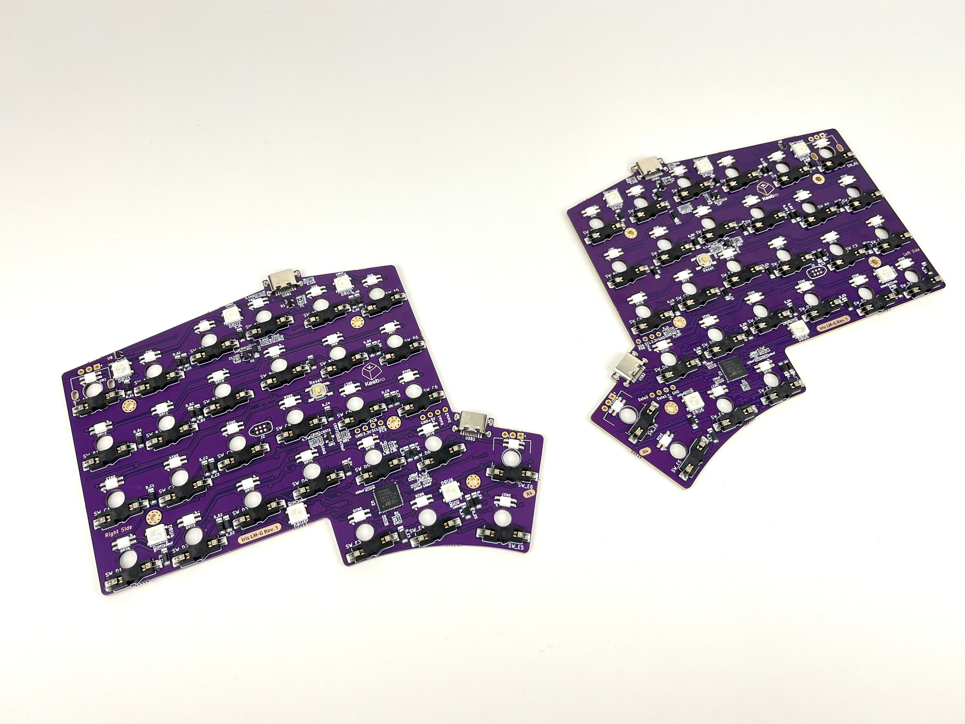 Iris LM-G PCB Kit - Gateron Low-Profile | Keeb.io – Keebio