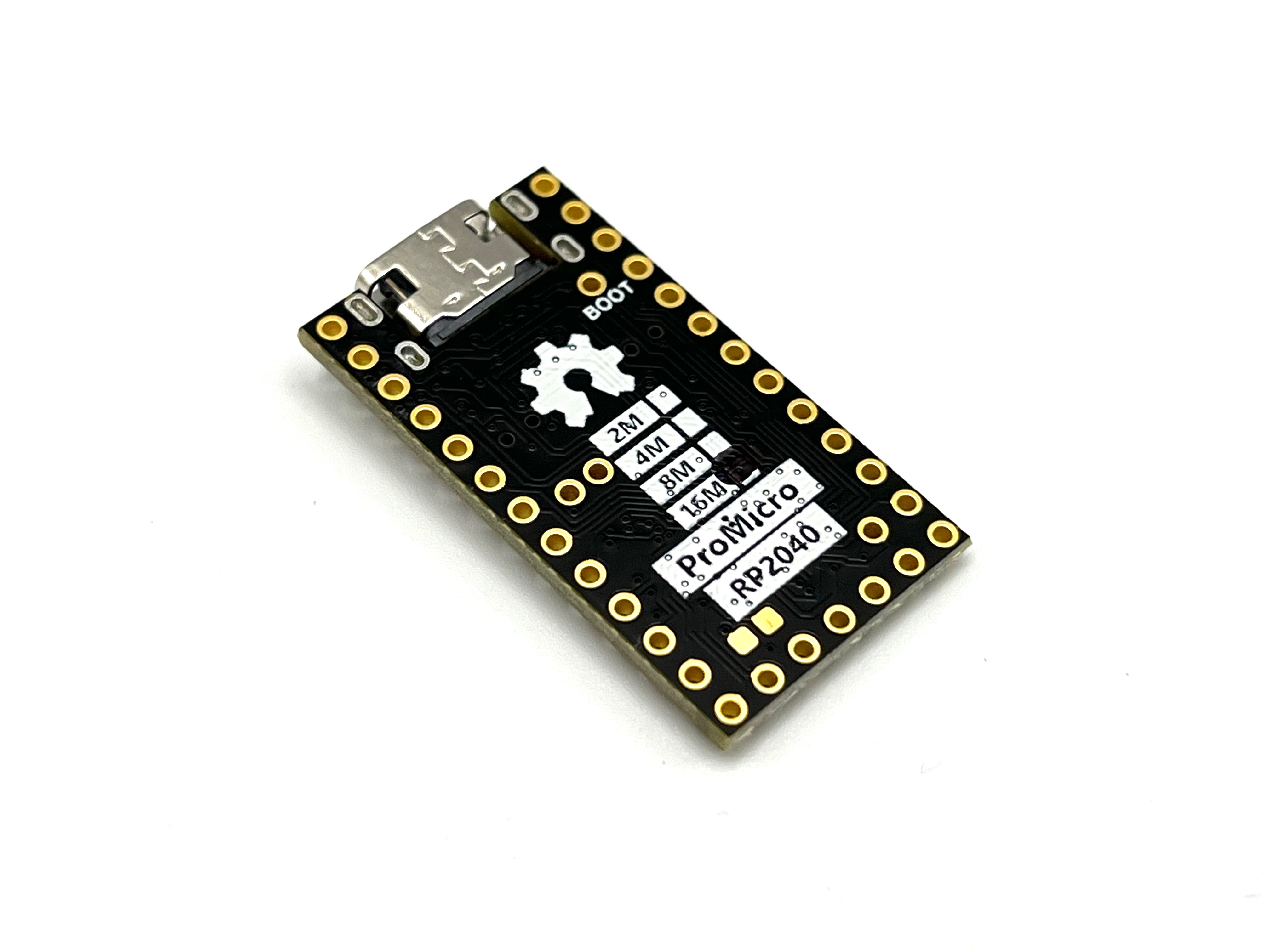 RP2040 Pro Micro 16MB/128Mbit USB-C Controller – Keebio