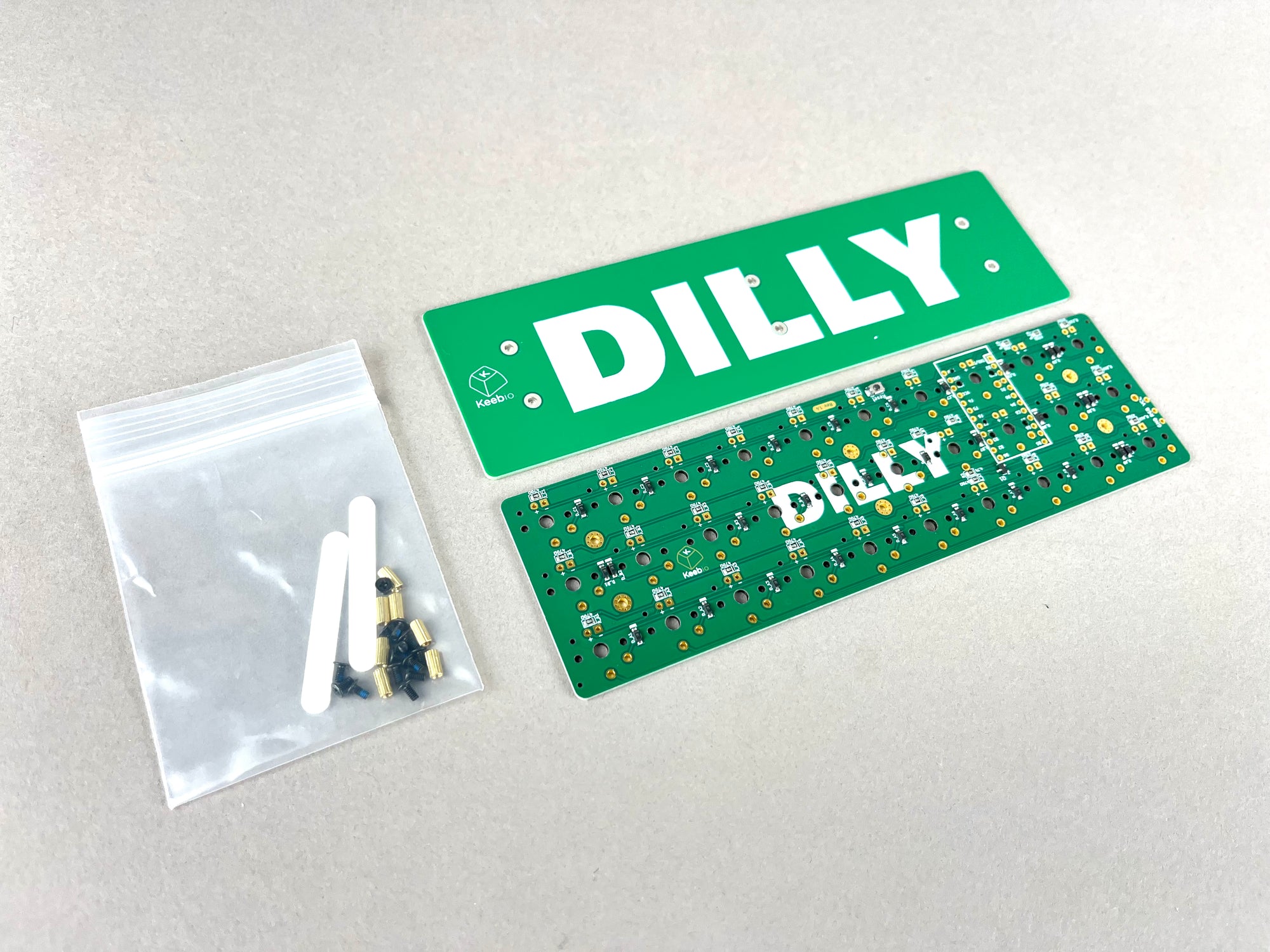 Dilly - 3x10 Ortholinear Keyboard Kit