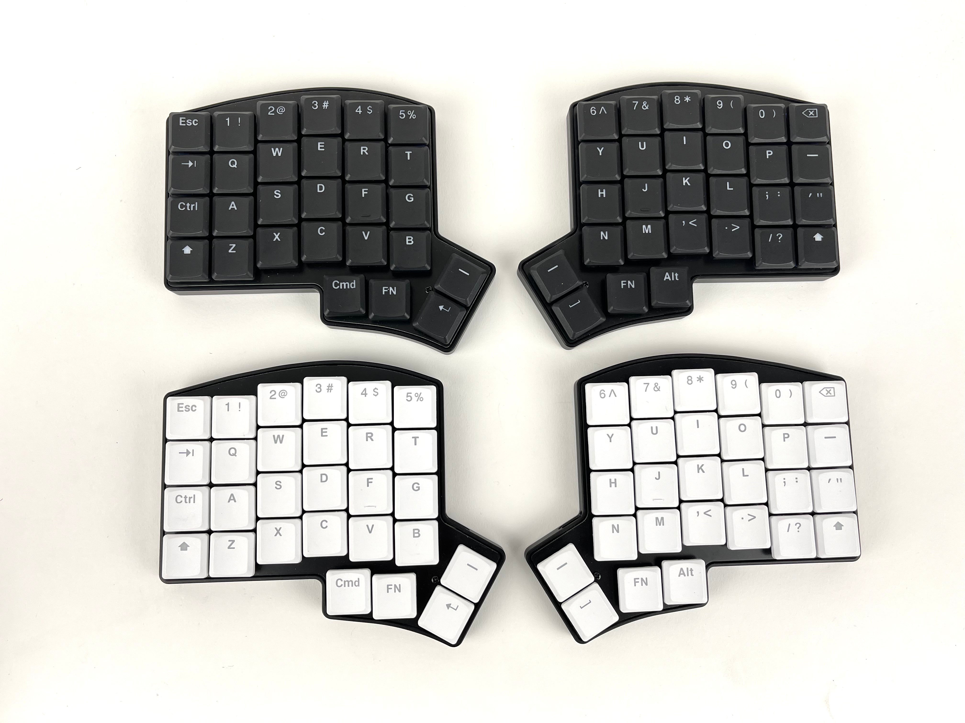 Keebio Iris LM low profile 分割キーボード