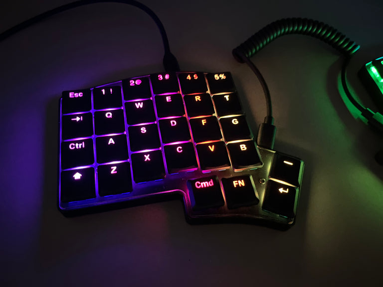 Iris LM - Low-Profile Split Ergonomic Keyboard keyboard image