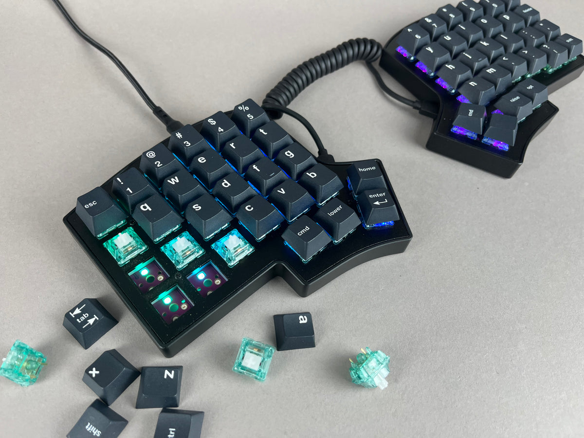 Iris SE Ergonomic Keyboard Kit | Keeb.io – Keebio