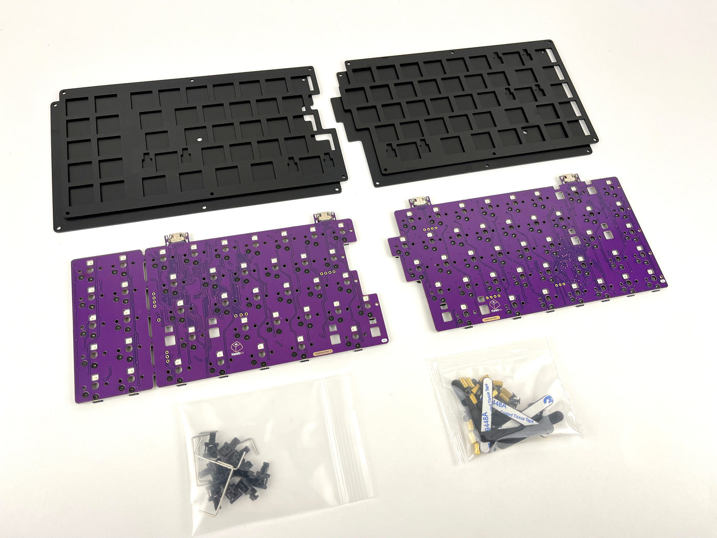 Cepstrum - Choc Low-Profile 65%/65XT Split Staggered Keyboard Kit
