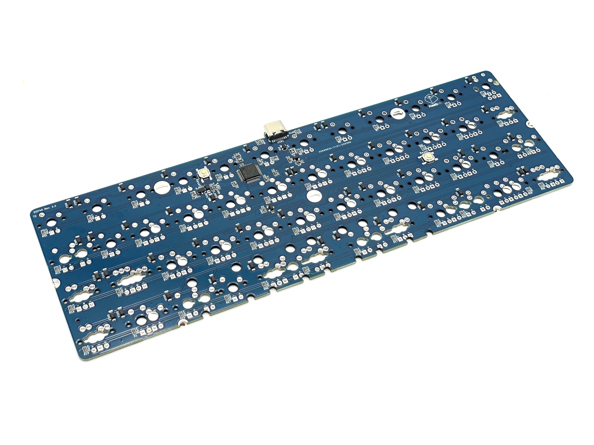DSP40 PCB - 40% Staggered or Ortholinear Keyboard