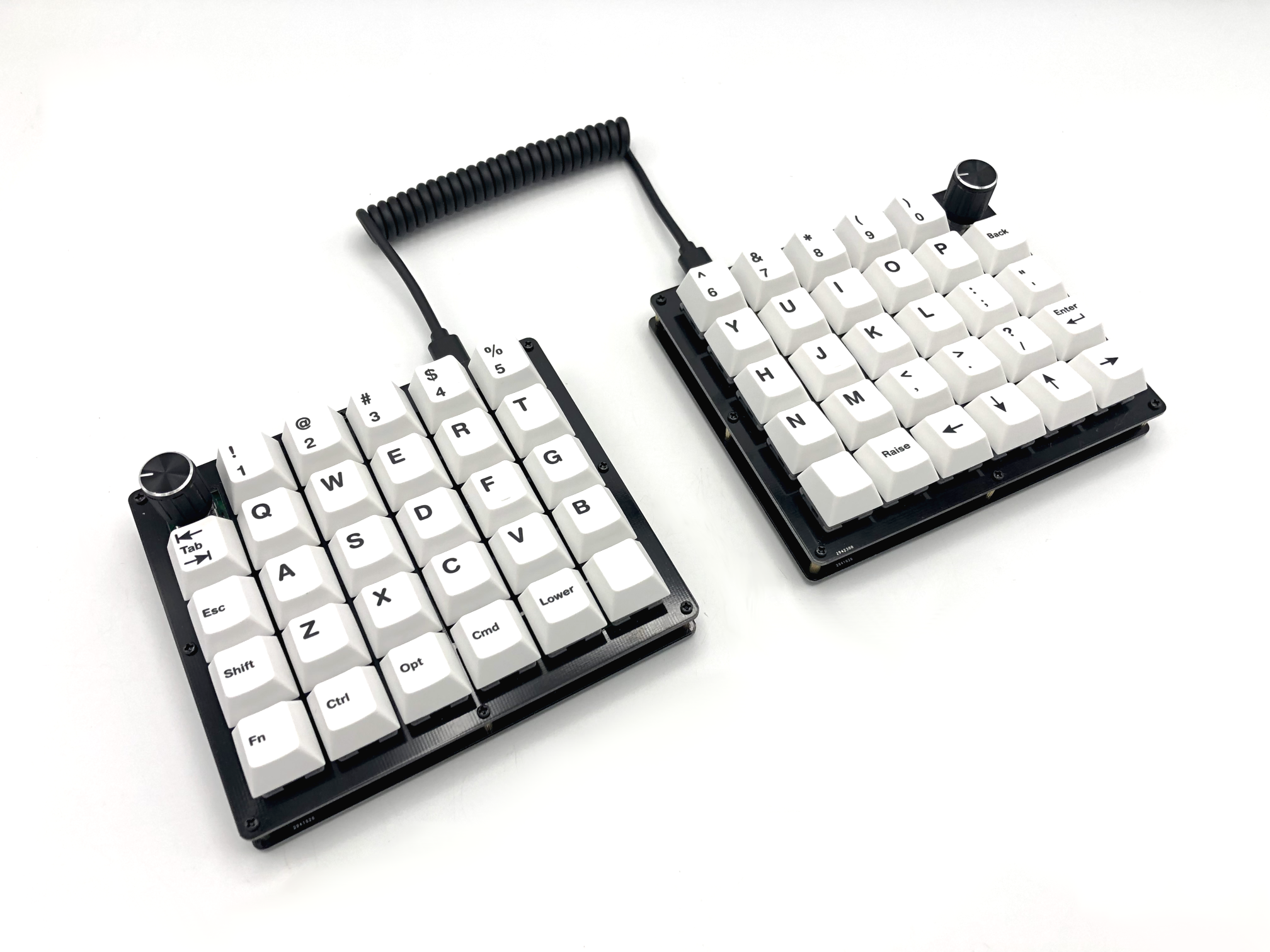 Keebio Nyquist/Levinson Rev. 5 PCB Kit - 60%/40% Split Ortholinear Keyboard