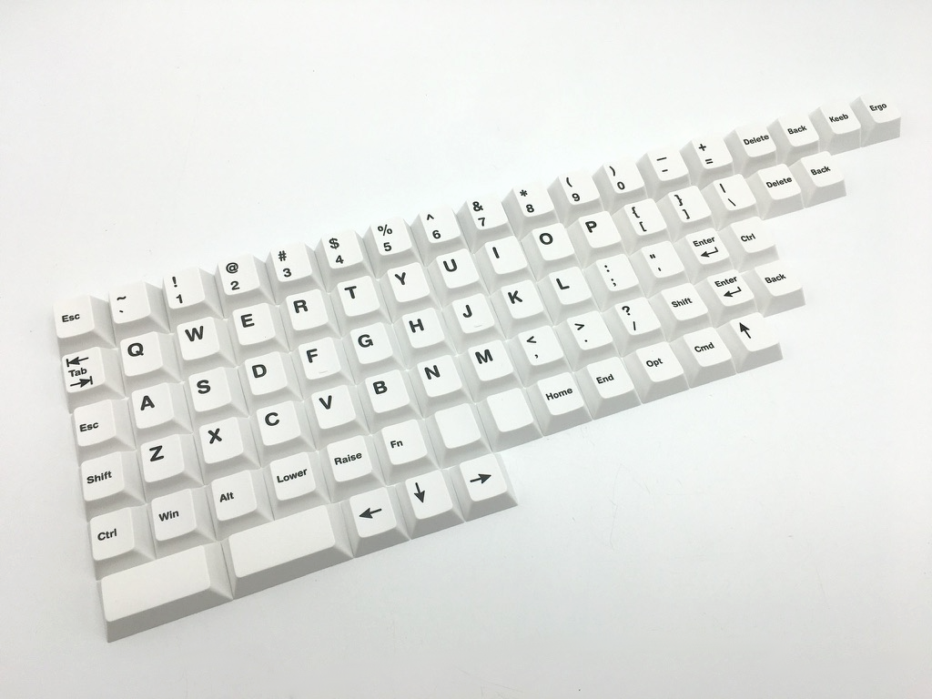 Keebio Cherry Icebergo PBT Keyset