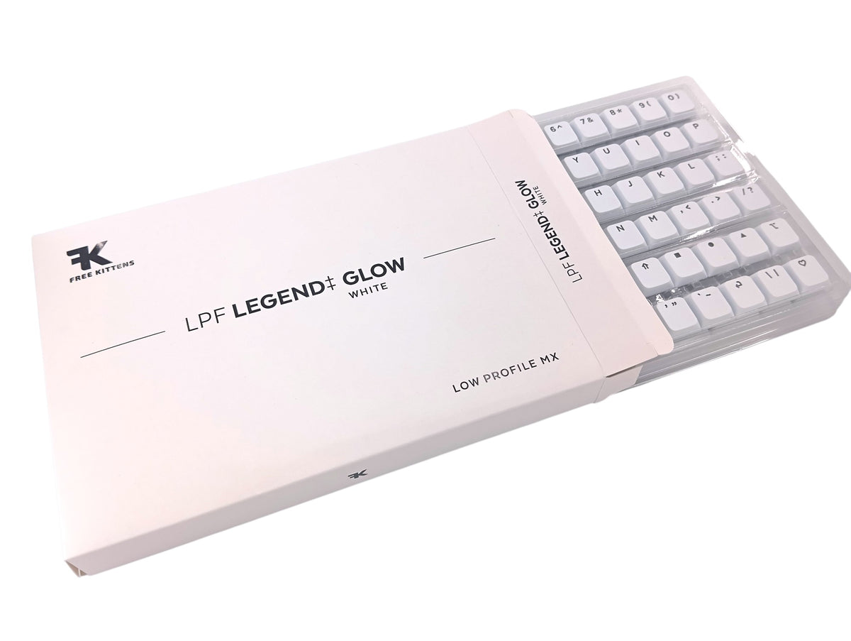 LPF Legend Glow MX Keycap Set