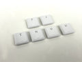 Tai-Hao THT Low-Profile Colevrak (Colemak/Dvorak) Kit