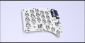 Waterfowl 36-Key Split Keyboard Kit