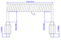 Coiled USB-C to USB-C Cable