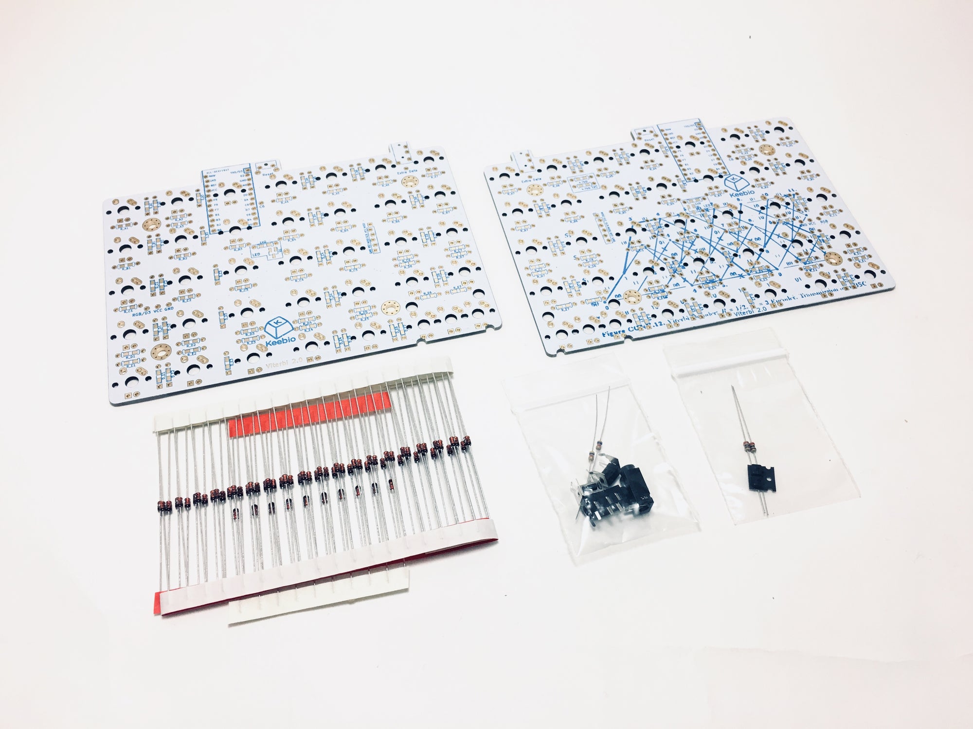 Viterbi Keyboard - 5x7 70% Split Ortholinear PCB Kit