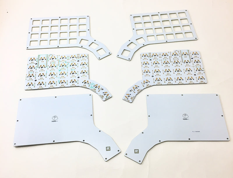 Rorschach Keyboard - 40% Split Ortholinear w/thumb keys