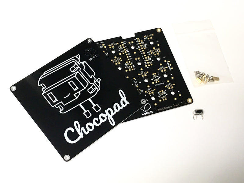 Chocopad Rev. 1 - 16-key Macropad for Kailh Choc Low-Profile Switches