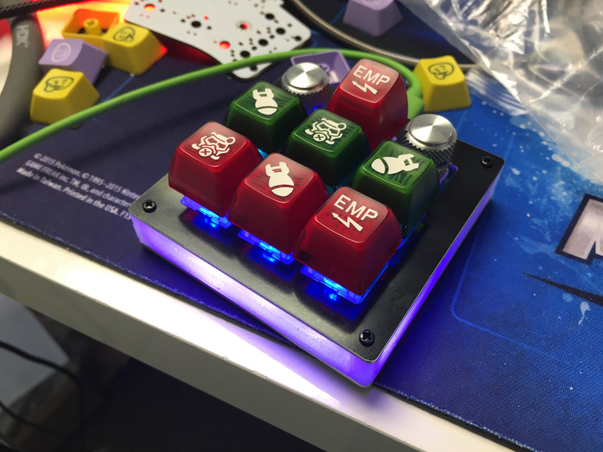 Key Encorder BDN9 Rev. 1 - 3x3 9-key Macropad - Rotary Encoder Support – Keebio