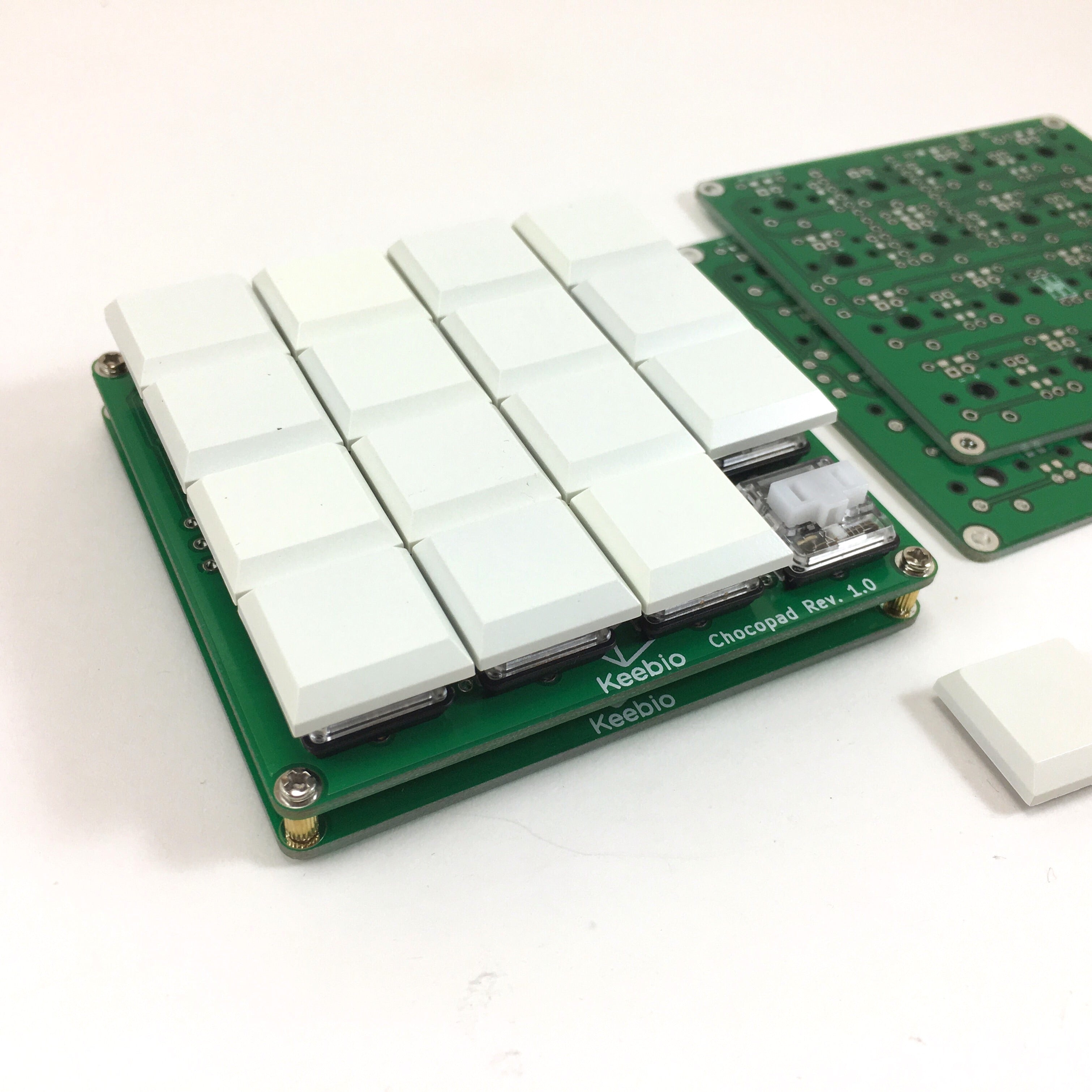 Chocopad Rev. 1 - 16-key Macropad for Kailh Choc Low-Profile